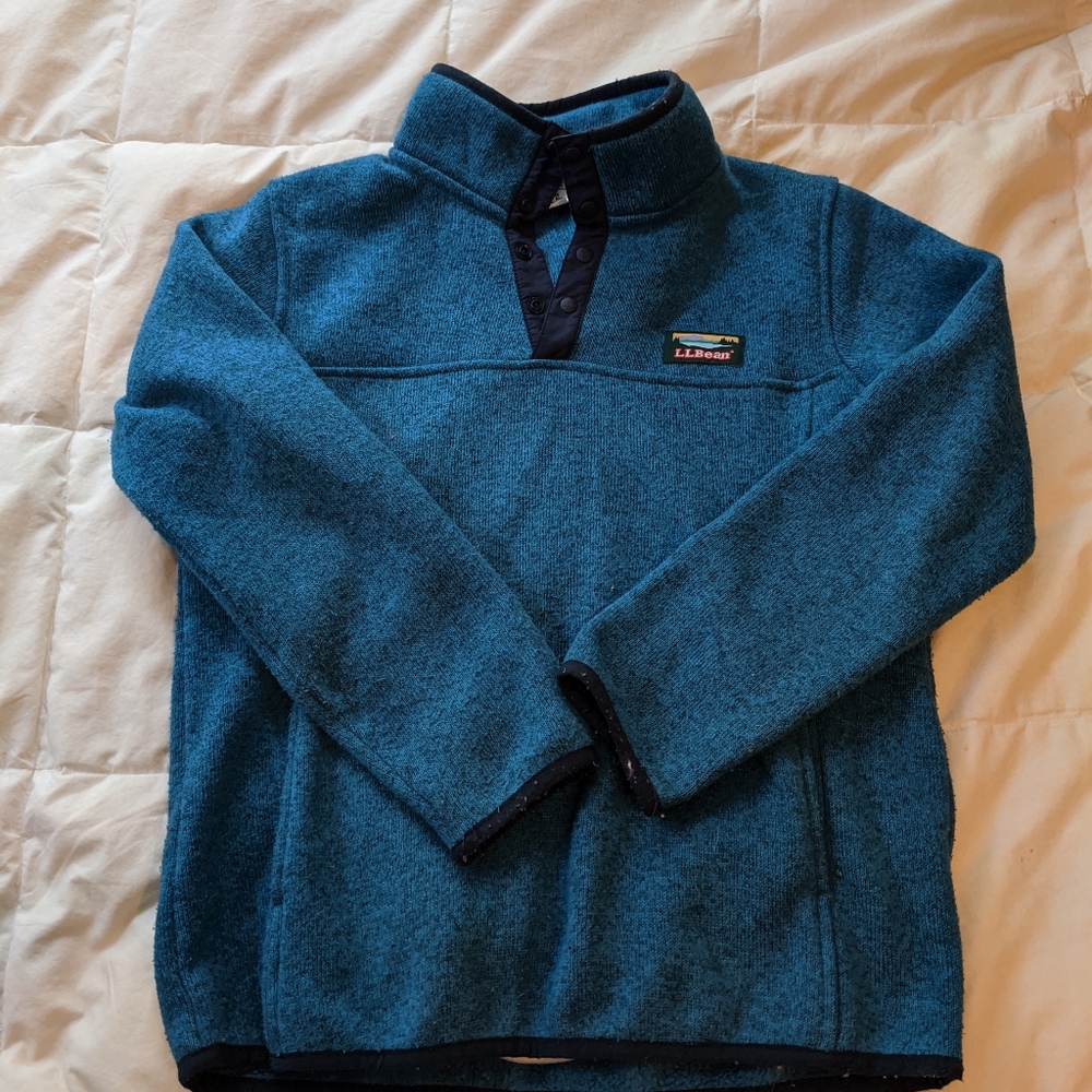 LL Bean Kid's Fleece Pullover